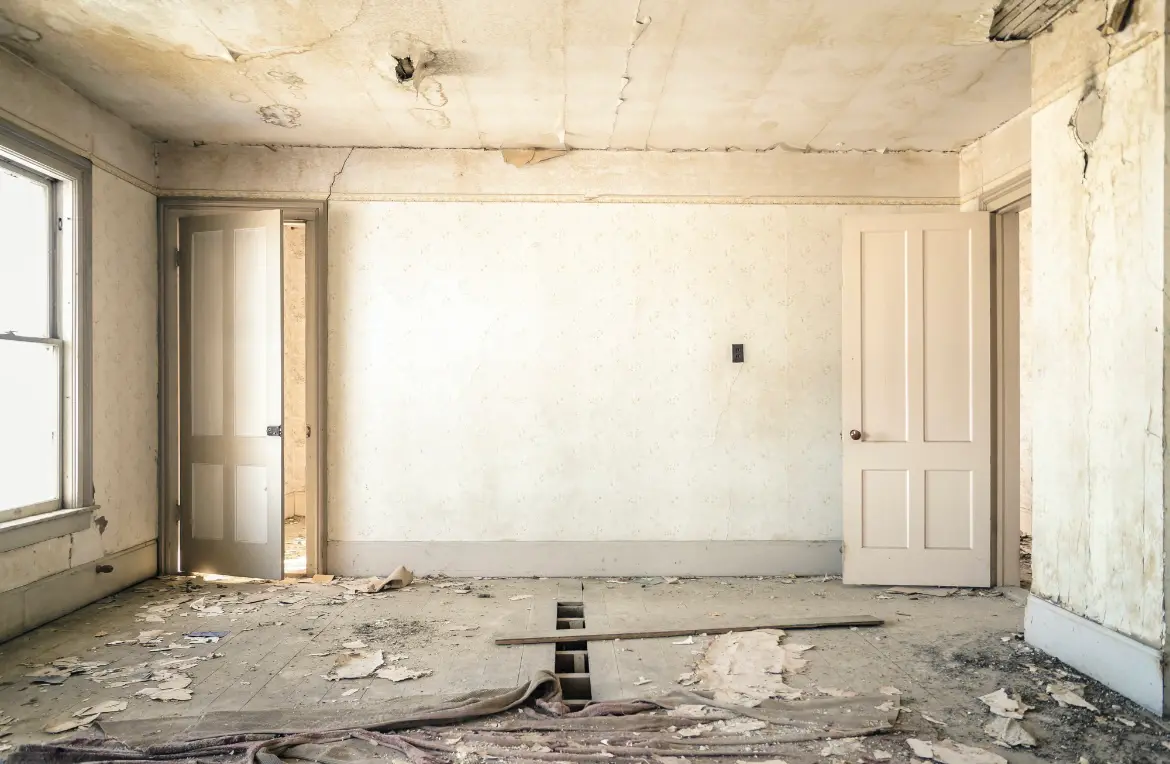 Waste disposal crew managing a cleanout project in Golden Valley